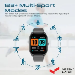 ساعت مچی هوشمند پرومیت PROMATE مدل XWATCH-B2.GRAPHITE