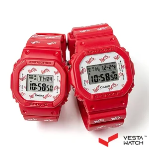 سِت ساعت مچی مردانه و زنانه کاسیو جی‌شاک CASIO G-SHOCK مدل LOV-20B-4DR