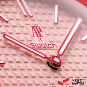 ساعت مچی مردانه و زنانه اودمار پیگه x سواچ AP X SWATCH مدل OTTO ROSSO