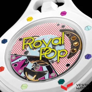 ساعت مچی مردانه و زنانه اودمار پیگه x سواچ AP X SWATCH مدل HUIT BLANC