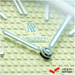 ساعت مچی مردانه و زنانه اودمار پیگه x سواچ AP X SWATCH مدل BLAUE ACHT
