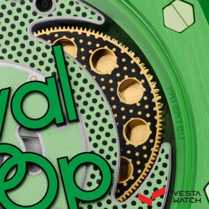 ساعت مچی مردانه و زنانه اودمار پیگه x سواچ AP X SWATCH مدل GREEN EIGHT