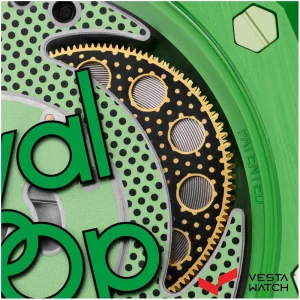 ساعت مچی مردانه و زنانه اودمار پیگه x سواچ AP X SWATCH مدل GREEN EIGHT