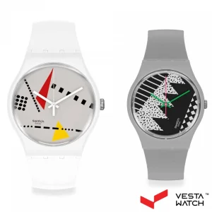 سِت ساعت مچی مردانه و زنانه سواچ SWATCH مدل SZS34