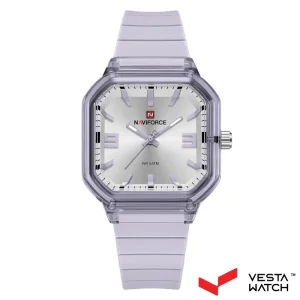 ساعت مچی زنانه نیوی فورس NAVIFORCE مدل NF6108 PE/PE