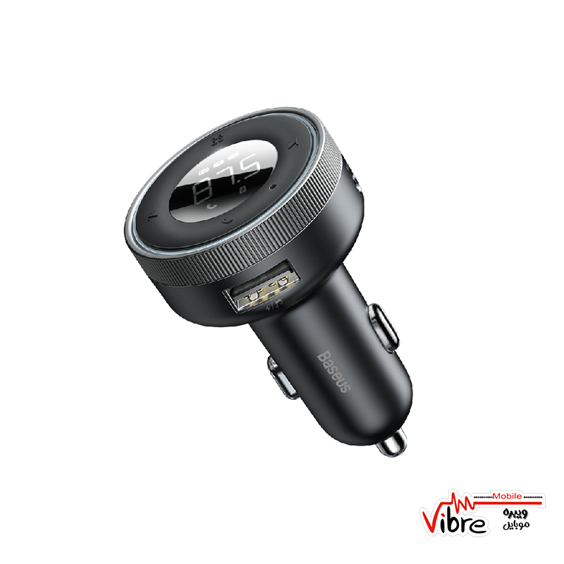شارژر فندکی و پخش کننده موسیقی با قابلیت مکالمه بلوتوثی بیسوس مدل Enjoy Car Wireless MP3 Charger CCLH-01 توان 17 وات