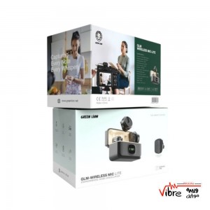 میکروفن بی سیم یقه ای گرین لاین مدل Green lion GLM Wireless Mic Lite