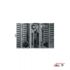 ست پیچ گوشتی برقی 162 بیت پاورولوژی مدل Powerology 162 Bits Electric Screwdriver Kit