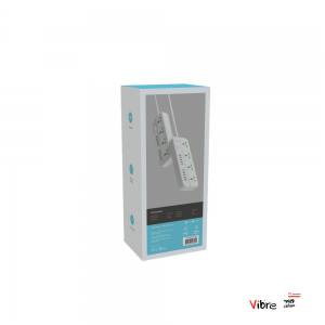 چند راهی و محافظ برق پرودو بلو مدل Porodo Blue 4 Universal