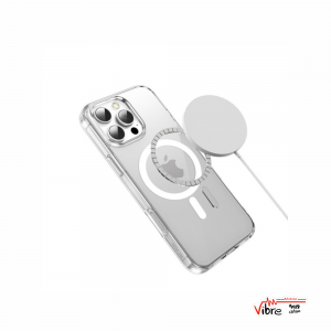 قاب شفاف iPhone 16 Pro Max مگ سیف شارژ گرین لاین مدل Green Lion Ultra Clear MagSafe