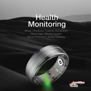 حلقه هوشمند گرین لاین مدل GNSRING8BK با ظرفیت باتری 15 میلی‌آمپر ساعت
