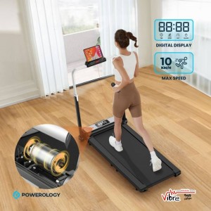 تردمیل تاشو پاورلوژی مدل TM20HP با حالت پیاده‌روی و دویدن