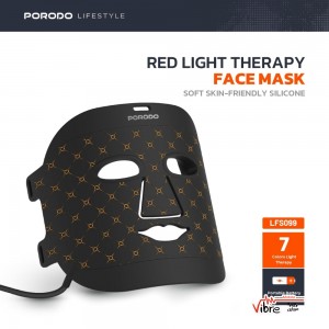 ماسک نوردرمانی صورت پرودو مدل LFS099 با ۷ رنگ LED درمانی