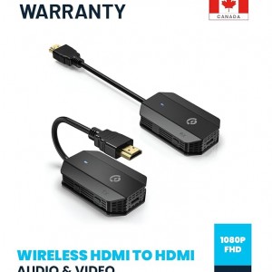 مبدل بی‌سیم HDMI پاورولوژی مدل Wireless HDMI to HDMI با کیفیت Full HD
