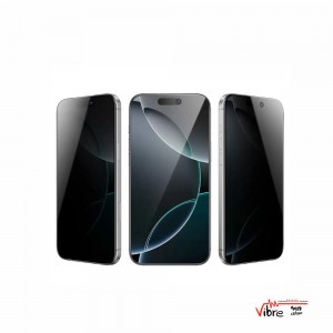 گلس ضد خش پرایوسی آیفون17 پرومکس مدل Green Lion 9H Steve Privacy Anti-Peeping Glass for iPhone 17promax