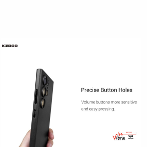 قاب Original KZDoo Air Skin مدل Samsung Galaxy S25 Ultra - مشکی (پک دار) - NTC