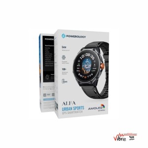 ساعت هوشمند پاورولوژی مدل Powerology Alfa Urban Sports GPS Smart Watch