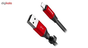 کابل USB به لایتنینگ باسئوس مدل Nimble طول 23 سانتی متر