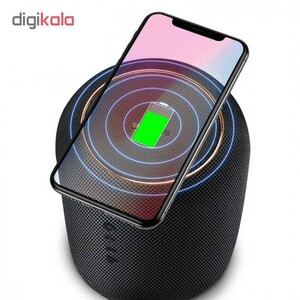اسپیکر قابل حمل بیسوس با شارژر وایرلس مدل E50