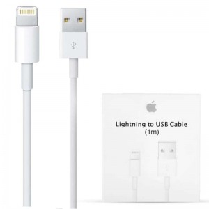کابل آیفون iPhone cable با گارانتی تعویض یکساله