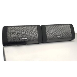 اسپیکر بلوتوثی قابل حمل موتورولا مدل Sonic SUB 630 BASS Twin بسته دو عددی