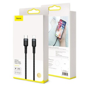 کابل تبدیل USB-C به لایتنینگ باسئوس مدل  CATLKLF-G1 Cafule طول 1.2 متر