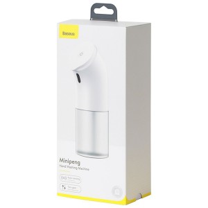پمپ فوم ساز مایع دستشویی بیسوس مدل Minipeng Hand Washing Machine بهمراه فوم مایع +فول پک