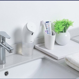 پمپ فوم ساز مایع دستشویی بیسوس مدل Minipeng Hand Washing Machine بهمراه فوم مایع +فول پک