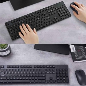 موس و کیبورد شیائومی Xiaomi Mi Wireless Keyboard and Mouse Xiaomi Mi Wireless Keyboard and Mouse WXJS01YM