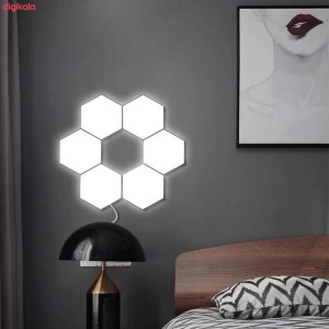 چراغ های دیواری تزئینی شش گوش با LED هوشمند