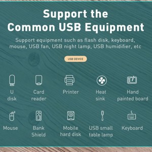 هاب و آداپتور یو اس بی برند بیسوس Baseus Square round 4 in 1 USB HUB Adapter