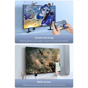 دانگل HDMI وای فای تلویزیون باسئوس با کیفیت 4K مدل Baseus Meteorite Shimmer Wireless Display Adapter CATPQ-A01.jpg