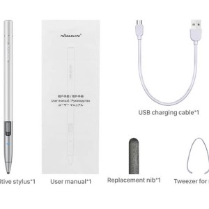 قلم لمسی نیلکین مدل Nillkin iSketch DR1 Adjustable Cap مناسب دستگاه ها با نمایشگر  لمسی خازنی