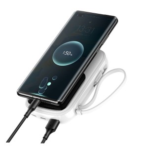 پاوربانک 20 وات بیسوس مدل Baseus Power Bank Qpow Digital Display PPQD-H01  ظرفیت 20000 میلی آمپر
