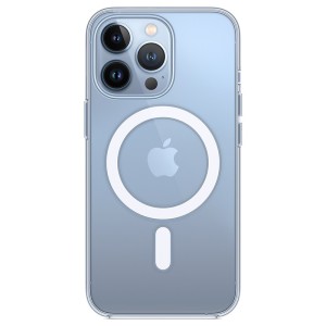 کاور و قاب شفاف مگ سیف گوشی آیفون 13 پرومکس Clear case MagSafe گرین لاین