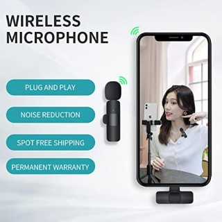 میکروفون یقه ای بیسیم گوشی موبایل تایپ سی مدل K8 Type C