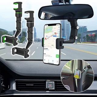 هولدر و نگهدارنده موبایل خودرو مناسب آینه جلو مدل Universal CLIP Cellphone holder