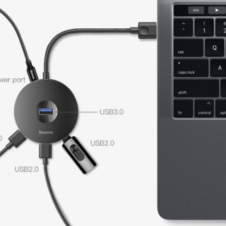 هاب آداپتور 4 پورت بیسوس مدل مدل Round Box Hub CAHUB-G01.jpg