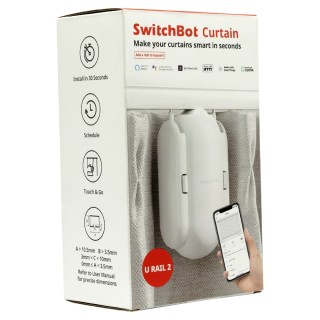 موتور پرده هوشمند مدل SwitchBot Curtain U Rail 2
