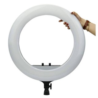 رینگ لایت 21 اینچ مدل  LED Soft Ring Light RL-21 به همراه سه پایه و ریموت کنترل