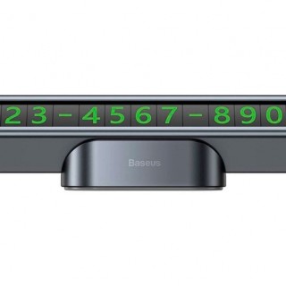 شماره تلفن پارک خودرو بیسوس مدل Square Bar Temporary Parking Number Plate CNFT000001