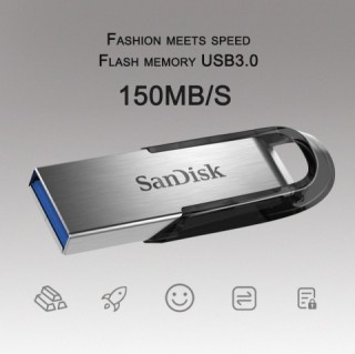 فلش مموری سن دیسک مدل  SanDisk Ultra Flair CZ73 ظرفیت 64 گیگابایت گارانتی مادام العمر