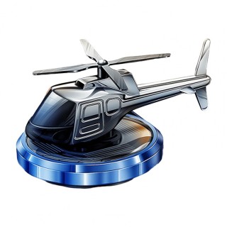 خوشبو کننده  هوای خودرو هلیکوپتری با پنل خورشیدی مدل C919 Solar Helicopter aromatherapy