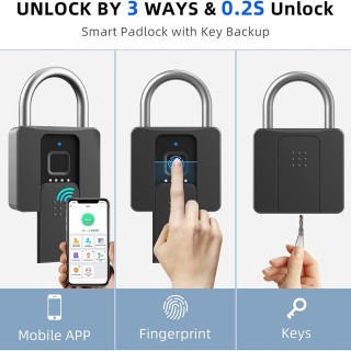 قفل هوشمند و الکترونیکی مدل Smart Padlock بزرگ