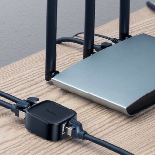مبدل 1 به 2 پورت شبکه بیسوس مدل High Speed 1 To 2 Network Splitter Adapter