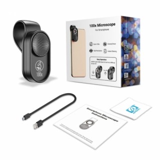 لنز میکروسکوپی موبایل زوم 100 برابر  برند اپکسل Apexel مدل APL-MS01