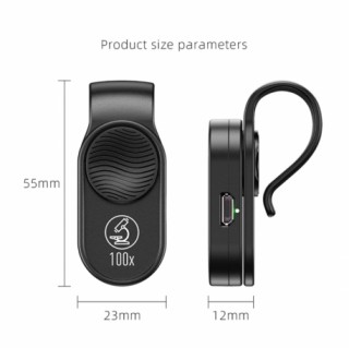 لنز میکروسکوپی موبایل زوم 100 برابر  برند اپکسل Apexel مدل APL-MS01