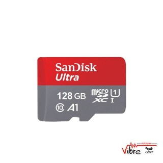 کارت حافظه microSDXC سن دیسک مدل Ultra A1 کلاس 10 استاندارد UHS-2 سرعت 120MBps ظرفیت 128 گیگابایت