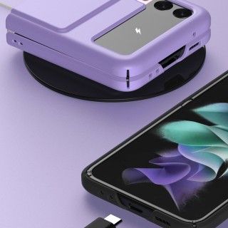قاب محافظ 360 درجه گلکسی زد فلیپ 3 مدل ARAREE AERO FLEX PROTECTIVE CASE FOR SAMSUNG Z FLIP 3