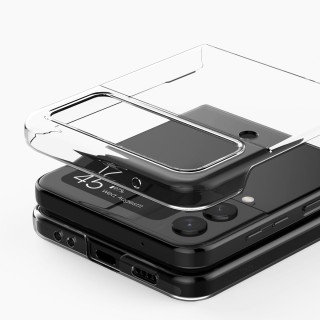 قاب شفاف و محافظ کریستالی گلکسی زد فلیپ 4 مدل ARAREE NUKIN CLEAR CRYSTAL CASE FOR SAMSUNG Z FLIP 4